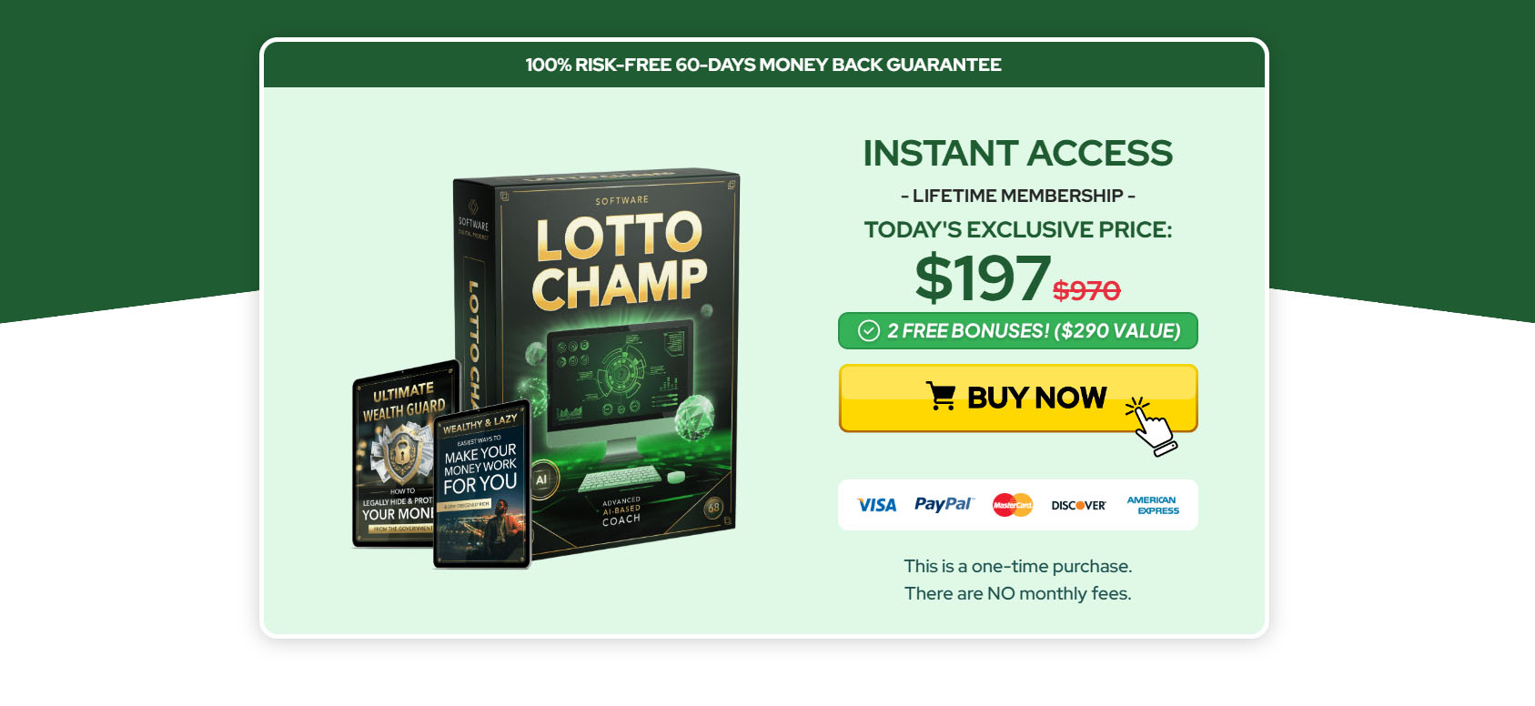 Lotto Champ Software Price And Buy Label